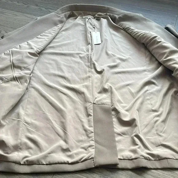 Heartloom Taupe Blazer with Button Detail - Picture 11 of 16